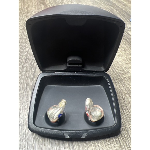 Starkey Livio Edge AI 2400 Hearing Aids ITC Charger Case Right Side Not Charging